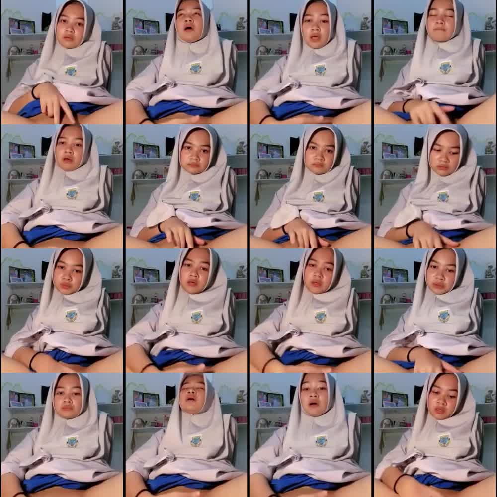 Baru Pulang Masih Pakai Seragam nggak tahan langsung colok memek